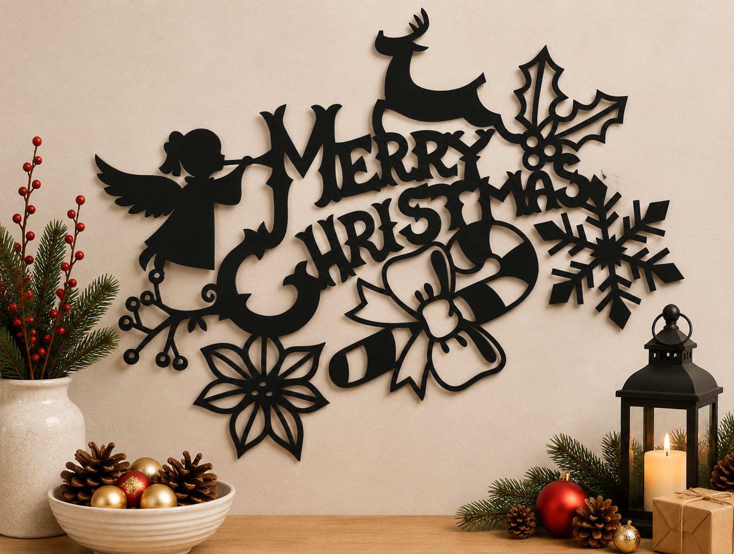 Настінне панно «Merry Christmas 7»